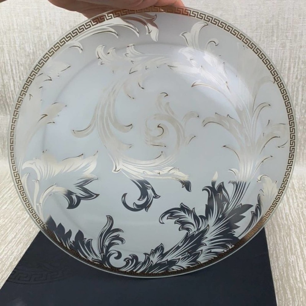 VERSACE LARGE PLATTER / SERVING PLATE ARABESQUE - Picture 8 of 10